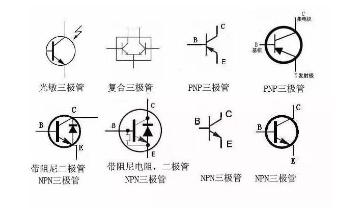 三极管符号图